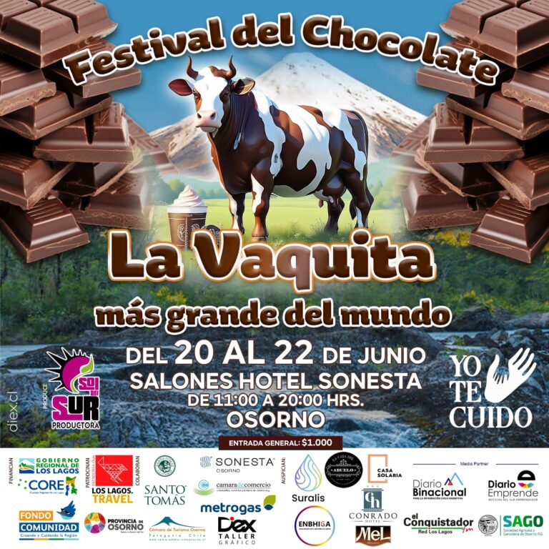foto afiche vaca chocolate 2025